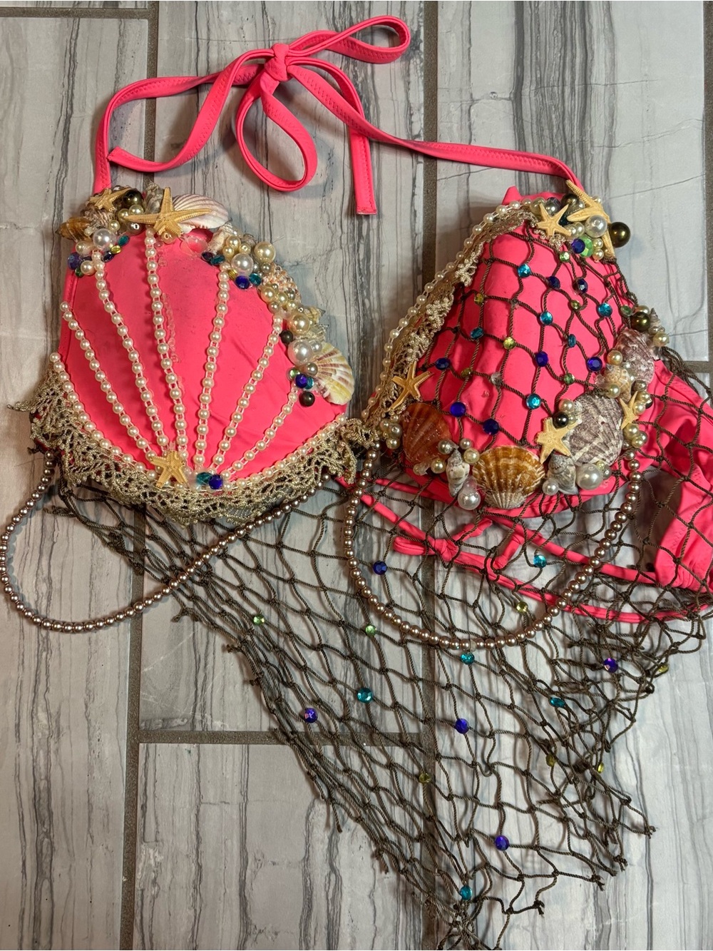 mermaid top costume